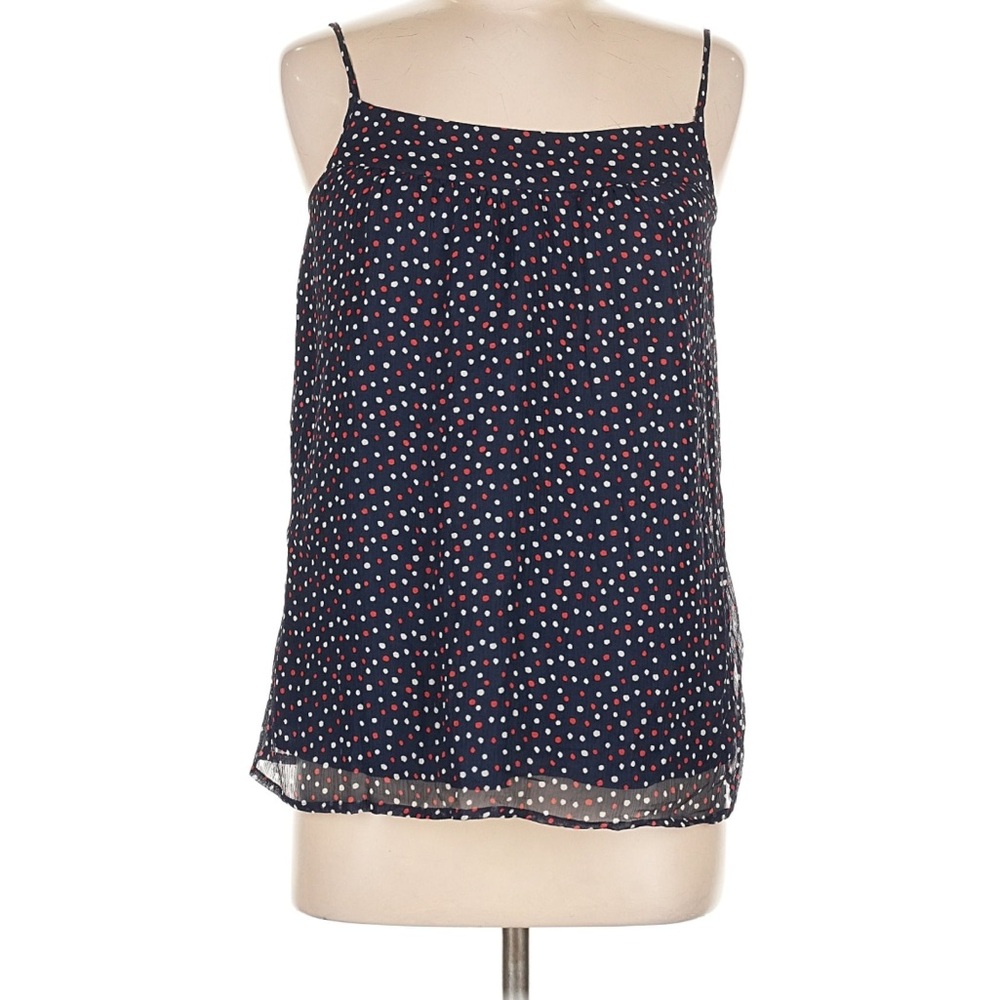 Vinyard Vines Polka Dot Spaghetti Strap Camisole Top size 6